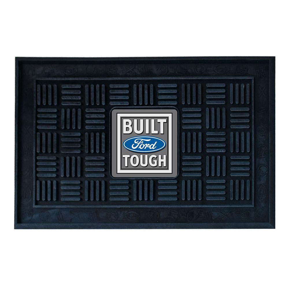 Ford Built Tough  Vinyl Doormat (19x30)