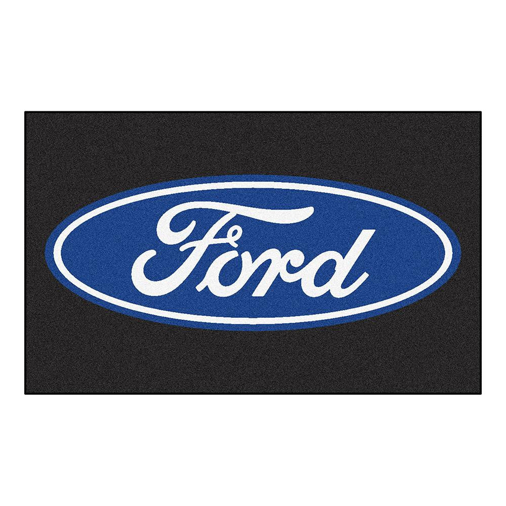 Ford Ford Oval  4x6 Rug (46x72)