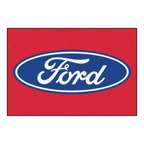 Ford Ford Oval  5x8 Rug (60x92)