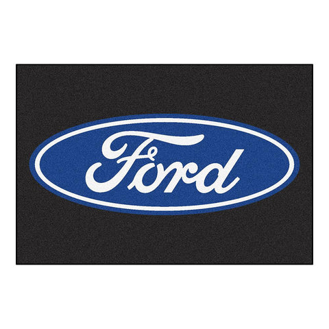 Ford Ford Oval  5x8 Rug (60x92)