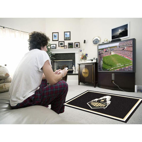 Purdue Boilermakers NCAA 4x6 Rug (46x72)