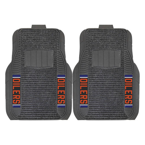 Edmonton Oilers NHL Deluxe 2-Piece Vinyl Car Mats (20x27)