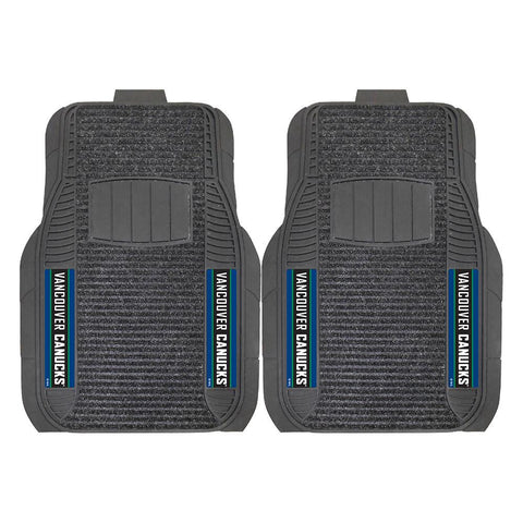 Vancouver Canucks NHL Deluxe 2-Piece Vinyl Car Mats (20x27)