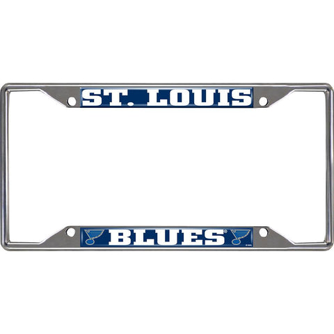 St. Louis Blues NHL Chrome License Plate Frame