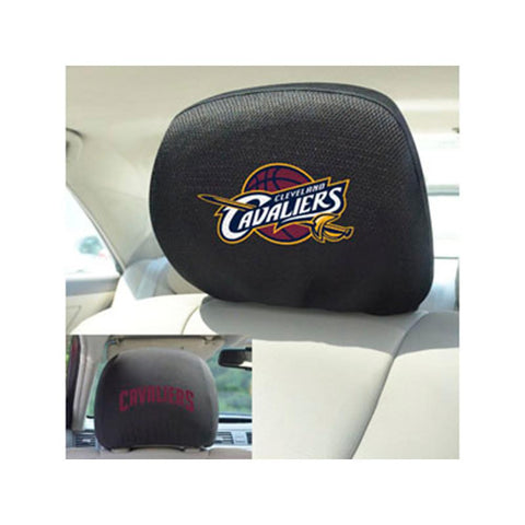 Cleveland Cavaliers NBA Polyester Head Rest Cover (2 Pack)