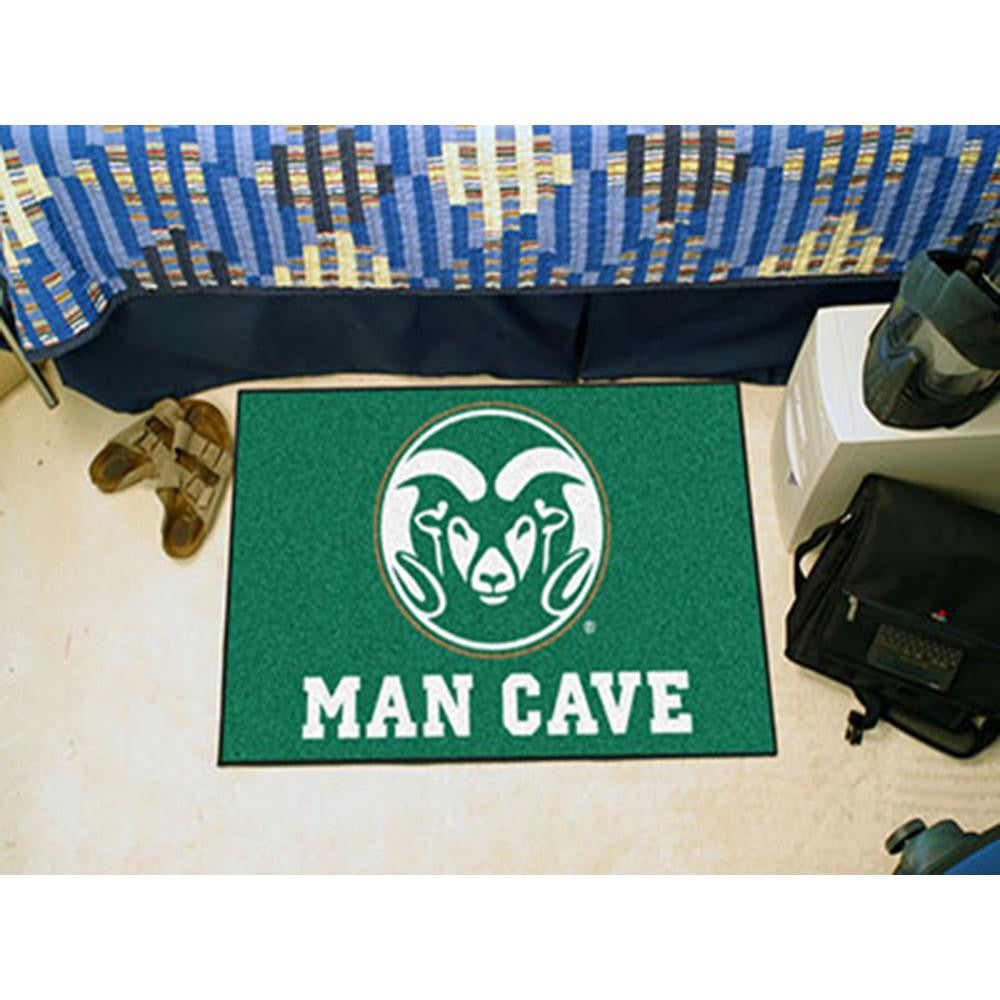 Colorado State Rams NCAA Man Cave Starter Floor Mat (20in x 30in)