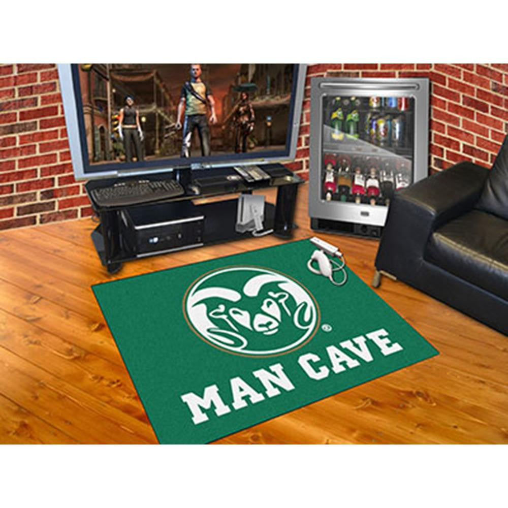 Colorado State Rams NCAA Man Cave All-Star Floor Mat (34in x 45in)