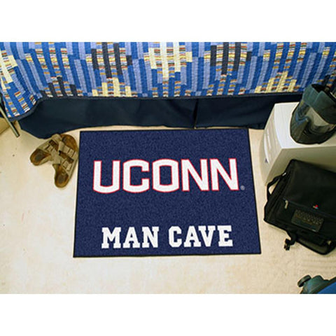 Connecticut Huskies NCAA Man Cave Starter Floor Mat (20in x 30in)