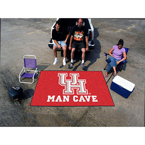 Houston Cougars NCAA Man Cave Ulti-Mat Floor Mat (60in x 96in)