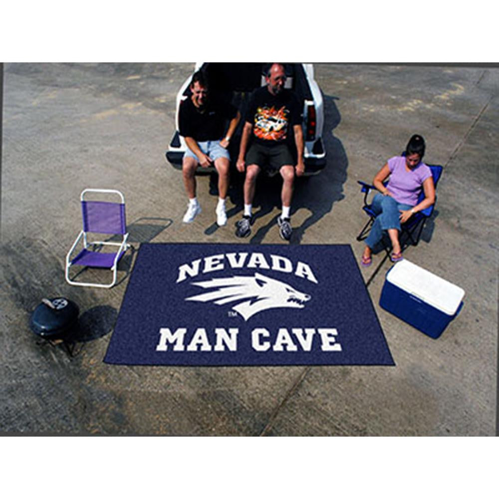 Nevada Wolf Pack NCAA Man Cave Ulti-Mat Floor Mat (60in x 96in)