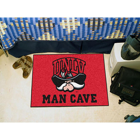 UNLV Runnin Rebels NCAA Man Cave Starter Floor Mat (20in x 30in)