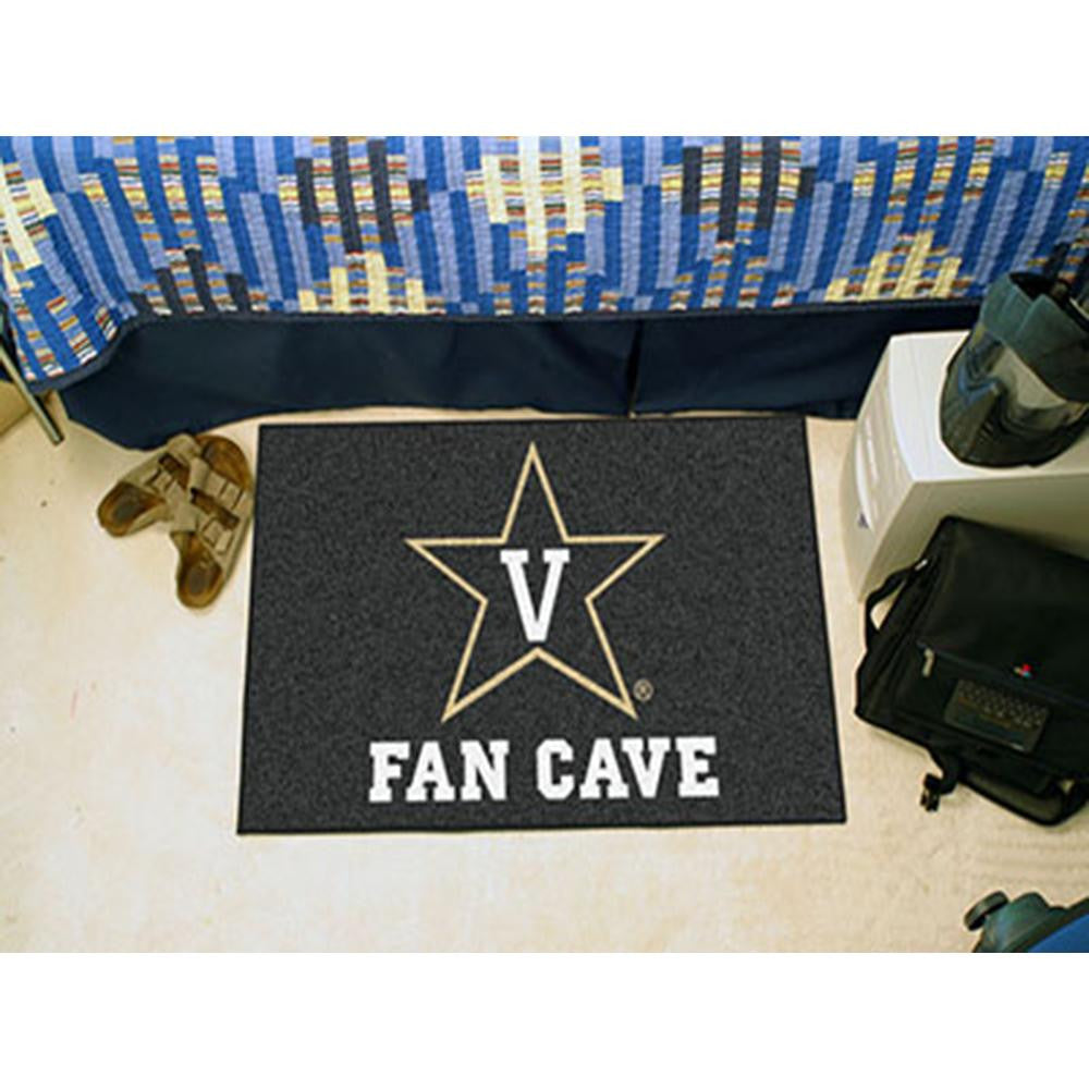 Vanderbilt Commodores NCAA Man Cave Starter Floor Mat (20in x 30in)