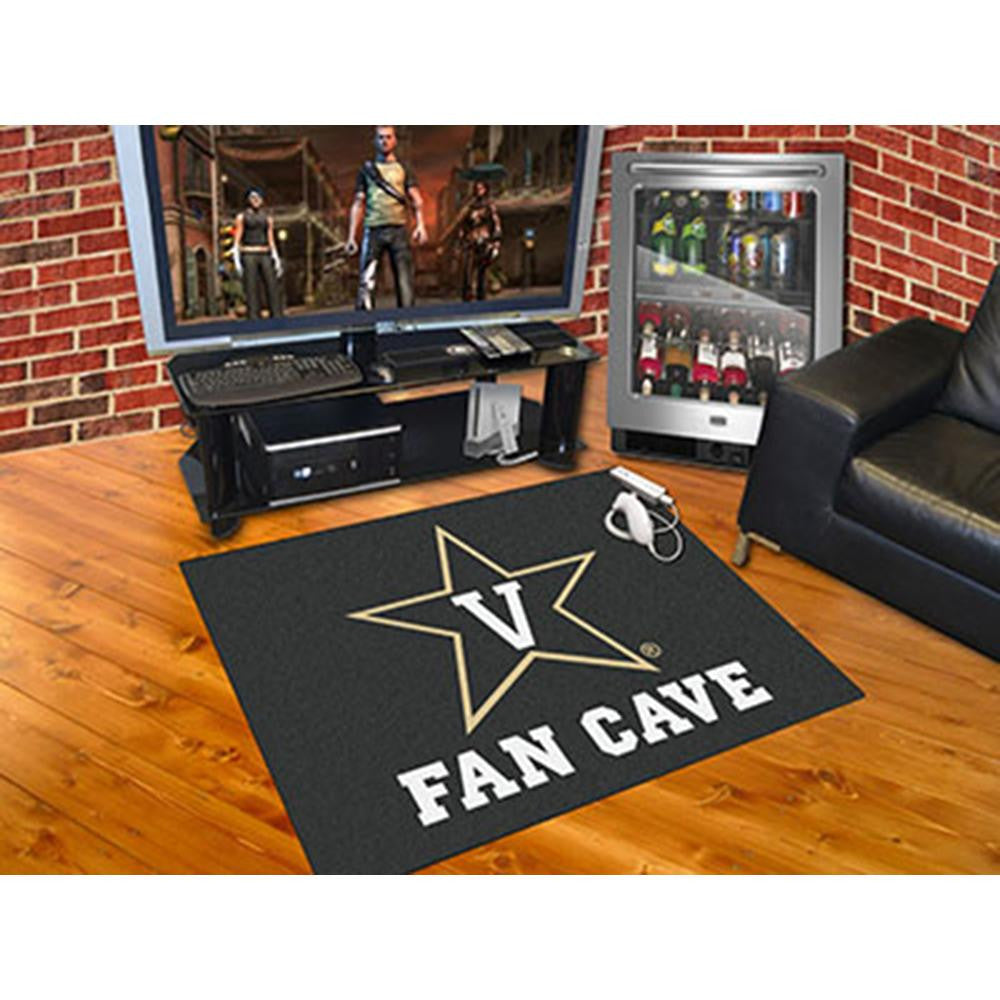 Vanderbilt Commodores NCAA Man Cave All-Star Floor Mat (34in x 45in)