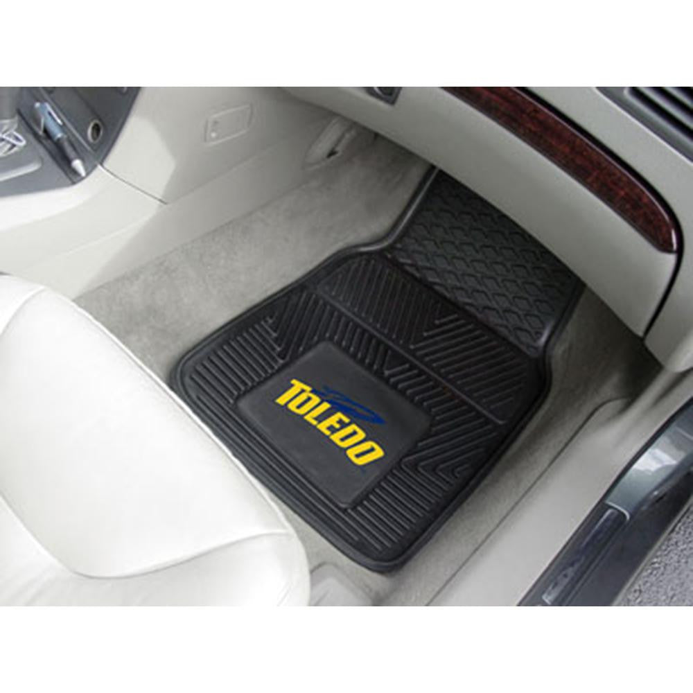 Toledo Rockets NCAA Heavy Duty 2-Piece Vinyl Car Mats (18x27)