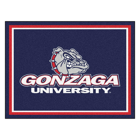 Gonzaga Bulldogs NCAA 8ft x10ft Area Rug