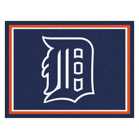 Detroit Tigers MLB 8ft x10ft Area Rug