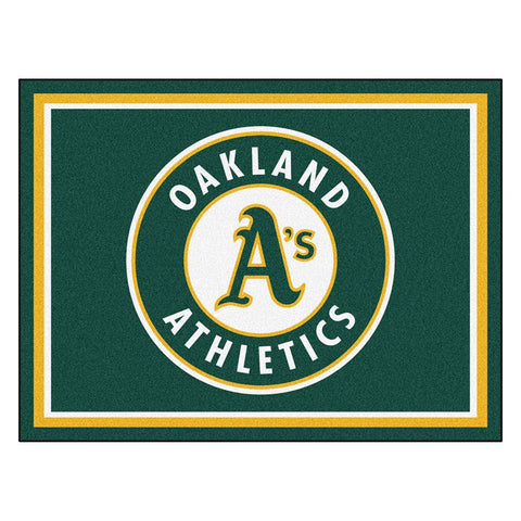 Oakland Athletics MLB 8ft x10ft Area Rug