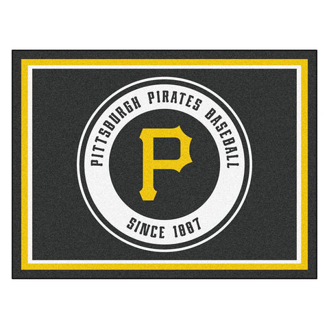 Pittsburgh Pirates MLB 8ft x10ft Area Rug