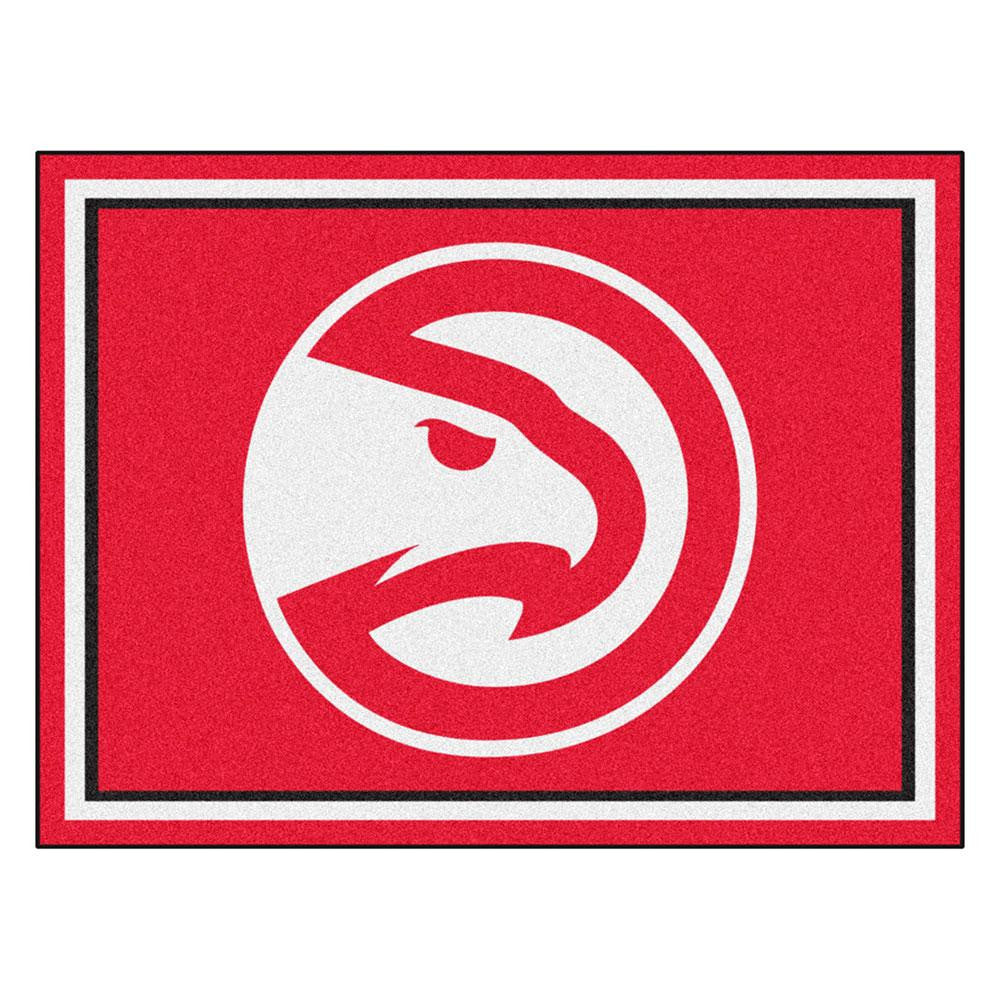 Atlanta Hawks NBA 8ft x10ft Area Rug