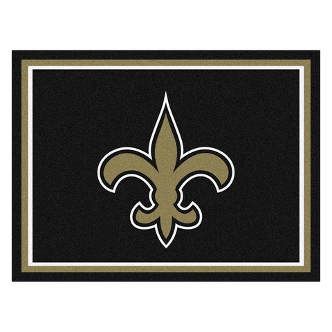 New Orleans Saints NFL 8ft x10ft Area Rug