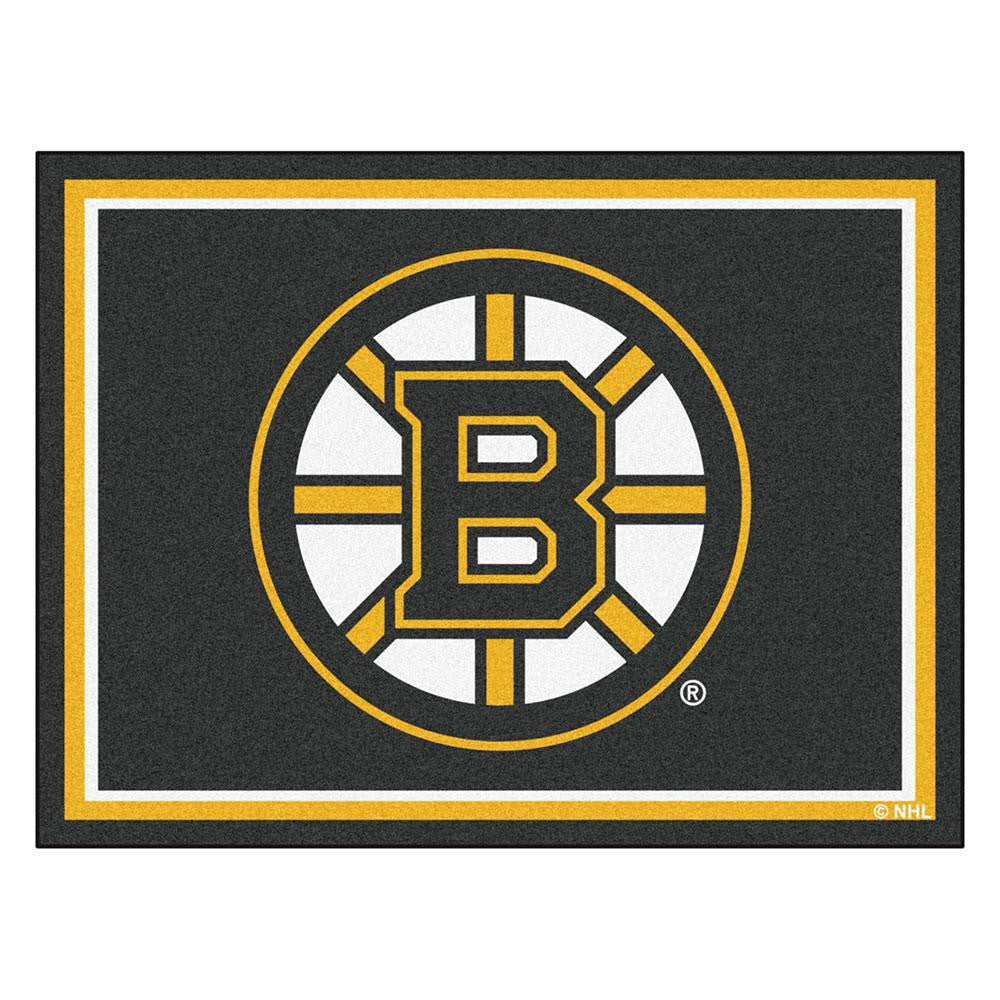 Boston Bruins NHL 8ft x10ft Area Rug