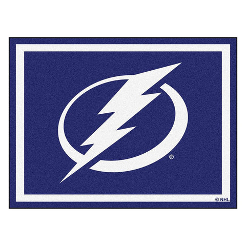 Tampa Bay Lightning NHL 8ft x10ft Area Rug