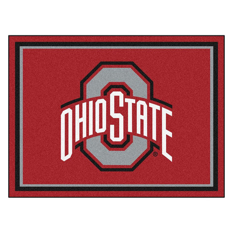 Ohio State Buckeyes NCAA 8ft x10ft Area Rug