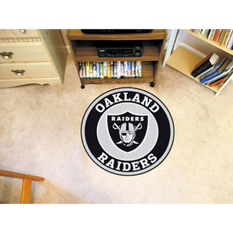 Oakland Raiders NFL Round Floor Mat (29)