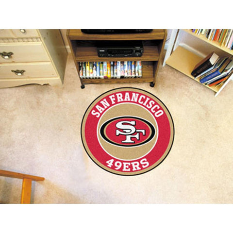 San Francisco 49ers NFL Round Floor Mat (29)