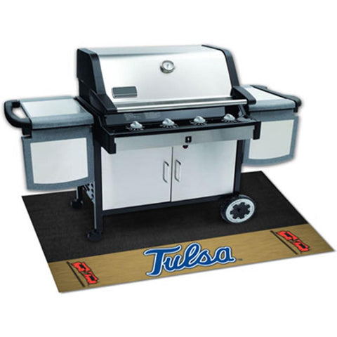 Tulsa Golden Hurricane NCAA Vinyl Grill Mat