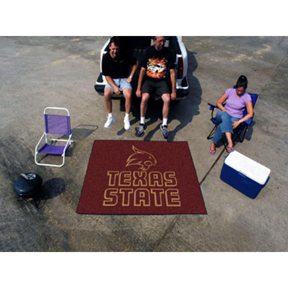 Texas State Bobcats NCAA Tailgater Floor Mat (5'x6')