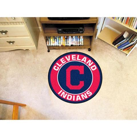 Cleveland Indians MLB Round Floor Mat (29)