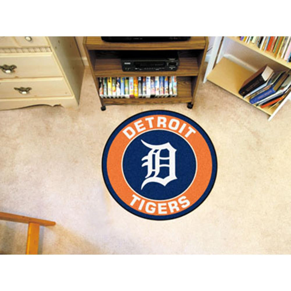 Detroit Tigers MLB Round Floor Mat (29)