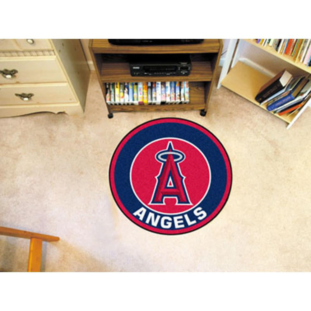 Los Angeles Angels MLB Round Floor Mat (29)