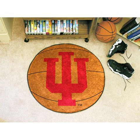 Indiana Hoosiers NCAA Basketball Round Floor Mat (29)