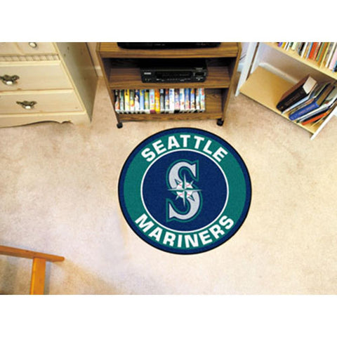 Seattle Mariners MLB Round Floor Mat (29)