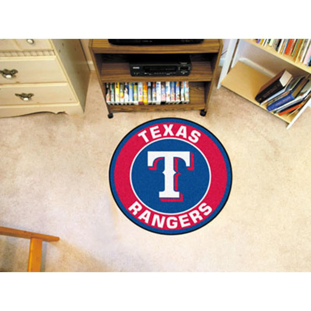 Texas Rangers MLB Round Floor Mat (29)