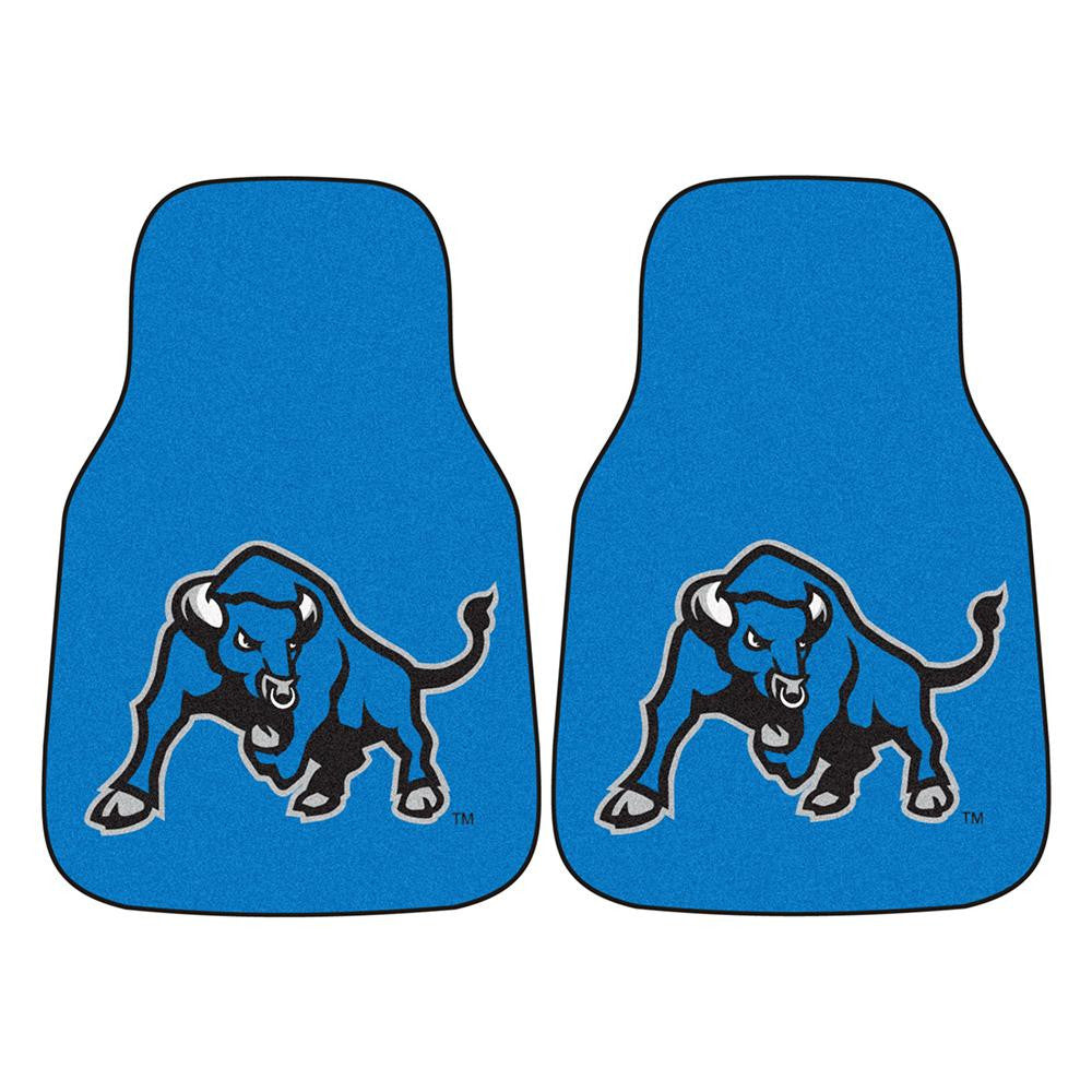 Buffalo Bulls NCAA 2-Piece Printed Carpet Car Mats (18x27)