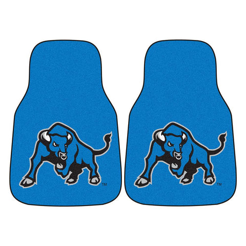 Buffalo Bulls NCAA 2-Piece Printed Carpet Car Mats (18x27)