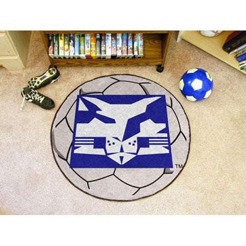 NYU Bobcats NCAA Soccer Ball Round Floor Mat (29)