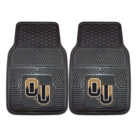 Oakland Golden Grizzles NCAA Heavy Duty 2-Piece Vinyl Car Mats (18x27)