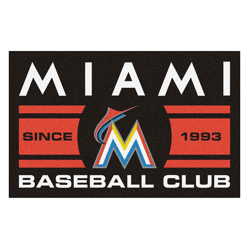 Miami Marlins MLB Starter Floor Mat (20x30)