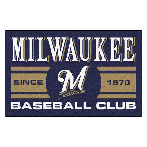 Milwaukee Brewers MLB Starter Floor Mat (20x30)