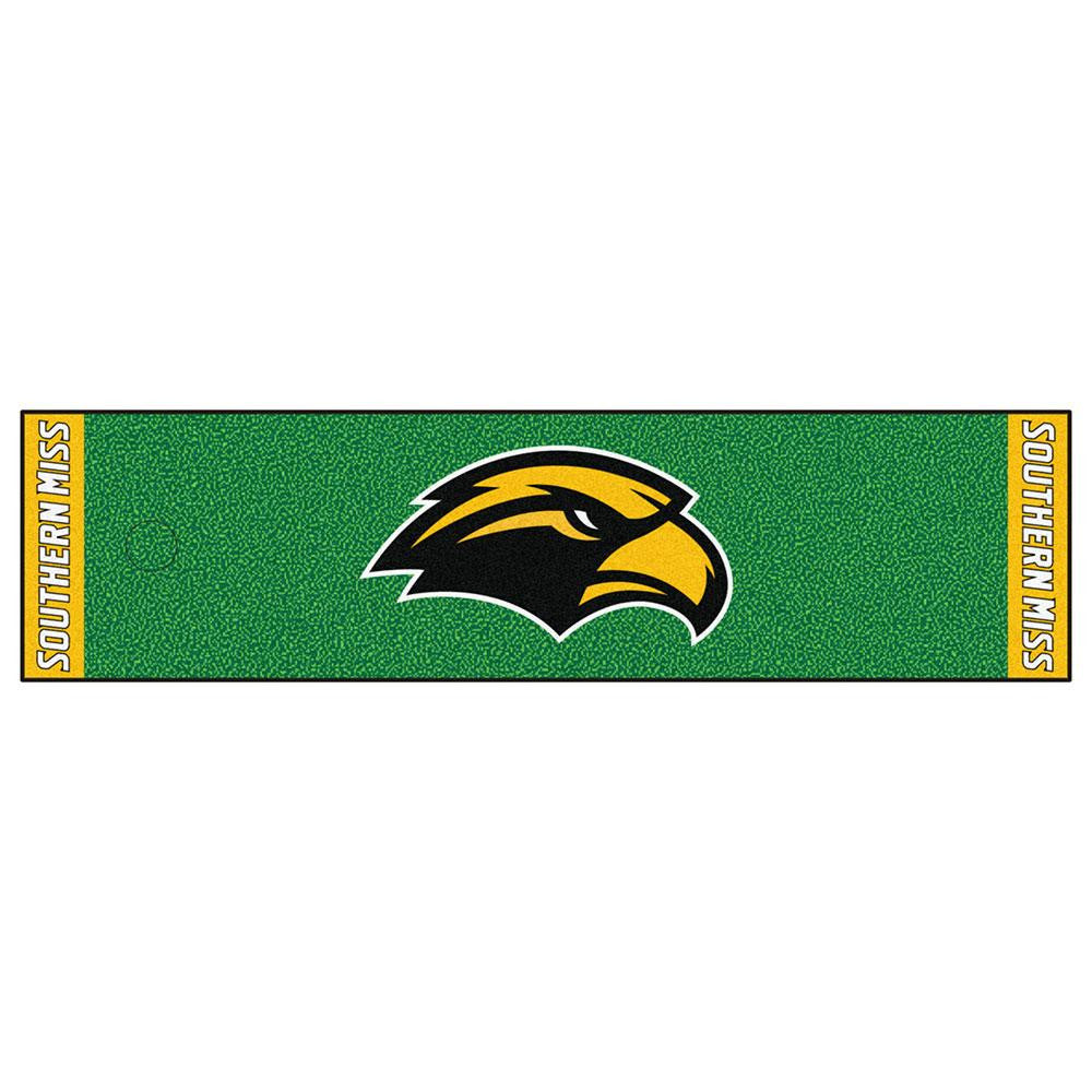 Southern Mississippi Eagles NCAA Putting Green Runner (18x72)