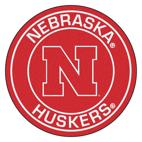 Nebraska Cornhuskers NCAA Rounded Floor Mat (29in)