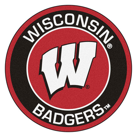 Wisconsin Badgers NCAA Rounded Floor Mat (29in)