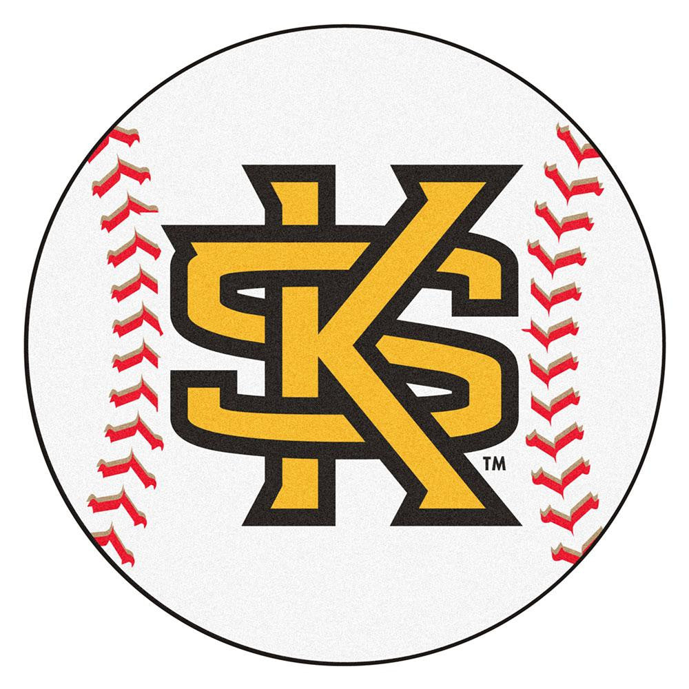 Kennesaw State Owls NCAA Baseball Round Floor Mat (29)