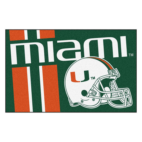 Miami Hurricanes NCAA Starter Floor Mat (20x30)