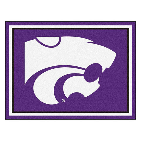 Kansas State Wildcats NCAA 8ft x10ft Area Rug