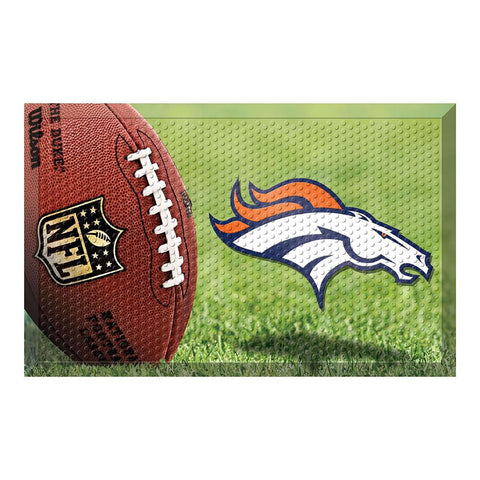 Denver Broncos NFL Scraper Doormat (19x30)